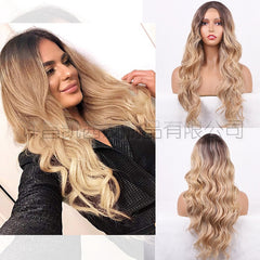 Xuchang Aisome Long Curly Lace Front Wigs for Women
