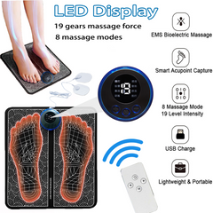 Rechargeable Foot Massage Pad — EMS Relaxation & Pain Relief