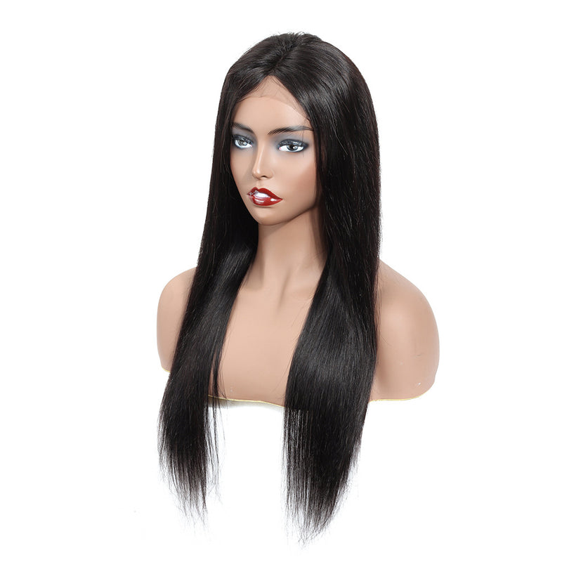 Straight Human Hair Lace Wigs for Women