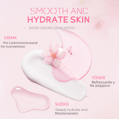 LAIKOU Cherry Blossom Skincare Set 6 Pieces