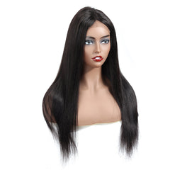 Straight Human Hair Lace Wigs for Women